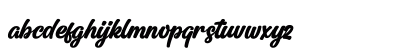 Brilliant Regular Lowercase Preview