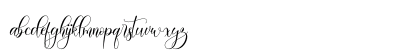 Richgole Regular Lowercase Preview