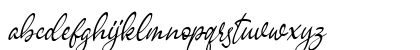 Sagesta Regular Lowercase Preview