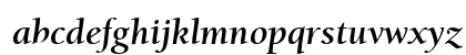 BerkeleyOldITC Bold Italic Lowercase Preview