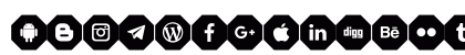 Font Social Media Color 2019 Regular Preview