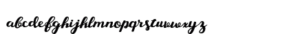 Marisa Script Regular Lowercase Preview