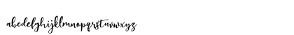 ArtLove Regular Lowercase Preview