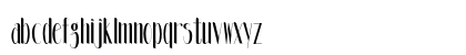 Pride Condensed Regular Lowercase Preview