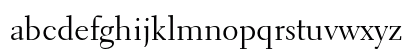 Electra LH Regular Lowercase Preview