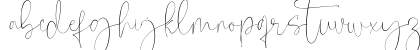 Mollya Personal Use Regular Lowercase Preview