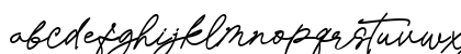 Dellima - DEMO Regular Lowercase Preview