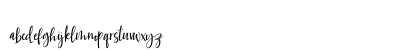 wongsolo Regular Lowercase Preview