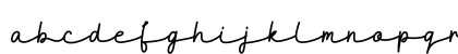 MaidenhairDEMO Regular Lowercase Preview