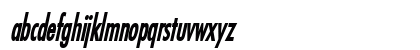 FujiThin BoldItalic Lowercase Preview
