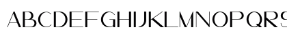 LeanderDemo Regular Lowercase Preview