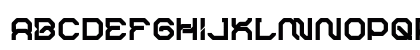 ROBMAX-36 Regular Lowercase Preview