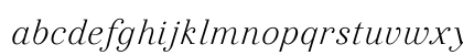 Felina SerifLight Italic Regular Preview