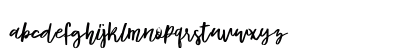Syberic Regular Lowercase Preview