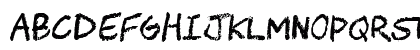 CHAWP Regular Lowercase Preview