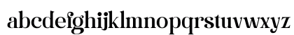 Calmingly Personal Use Regular Lowercase Preview