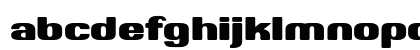 Valonik ExtBd Regular Lowercase Preview