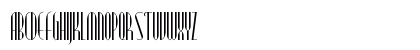 Modern Typography NF Regular Lowercase Preview