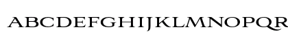 Aviano Regular Lowercase Preview