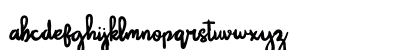 Hikata Regular Lowercase Preview