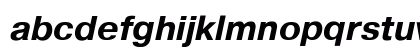 Pragmatica Bold Italic Lowercase Preview