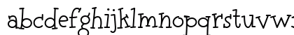 Tweedledee Regular Lowercase Preview