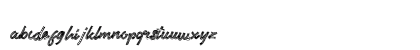 Paraf Regular Lowercase Preview