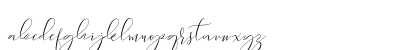 Sydnee Demo Regular Lowercase Preview