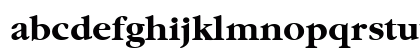 GaramItcTEE Bold Bold Lowercase Preview