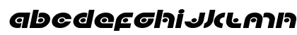 Kovacs Spot Expanded Italic Expanded Italic Lowercase Preview