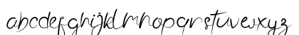 Ristty Style Regular Lowercase Preview