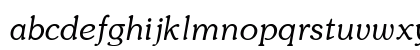 .VnSouthern Italic Lowercase Preview