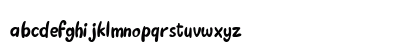 Happy Boy Regular Lowercase Preview