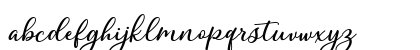 Yukikato Regular Lowercase Preview