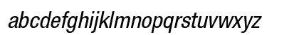Helvetica Neue LT Pro 57 Condensed Oblique Preview