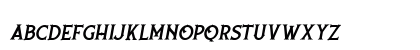 Nufced DEMO Italic Lowercase Preview