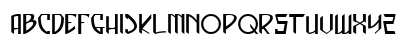 Captain 3D Regular Lowercase Preview