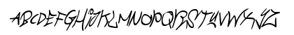 Graffiti Street Condensed Italic Condensed Italic Preview