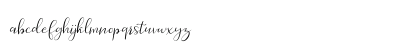 Yosephine Regular Lowercase Preview