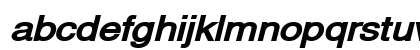 AlpsWide BoldItalic Lowercase Preview