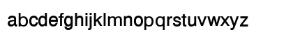 Hacen Typographer Book Regular Lowercase Preview