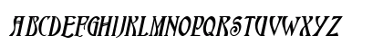 Nouveau Bold Italic Lowercase Preview