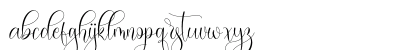 Madegola Regular Lowercase Preview