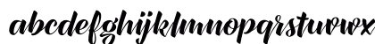 XXII CoolScript - DEMO Medium Lowercase Preview