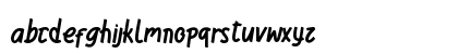 de Solidia Regular Lowercase Preview