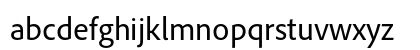 Adobe Clean SemiCondensed Regular Preview