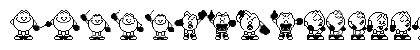 Pac-Man 2 The New Adventures Regular Lowercase Preview