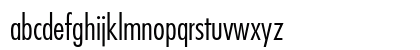 Futura Condensed Light Lowercase Preview