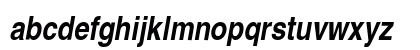 TeX Gyre Heros Cn Bold Italic Preview