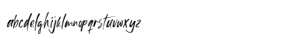 Hallein PERSONAL USE ONLY Regular Lowercase Preview
